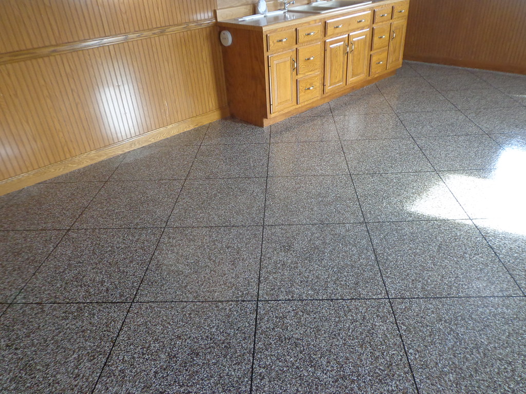 Epoxy floor coating, interior finish
